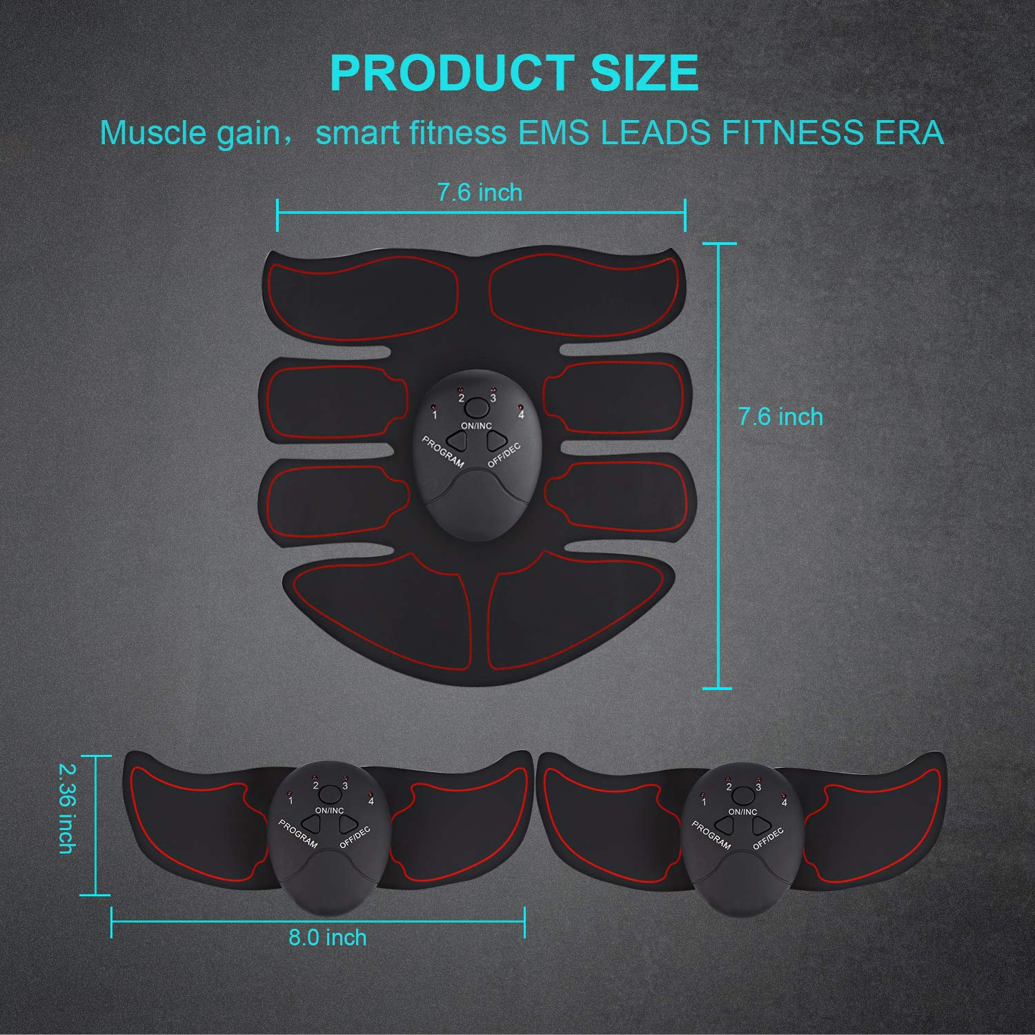 EMS腹筋トレーナー 3セット Amazon.co.jp 最新リリース: EMS・腹筋ベルト本体 の新着