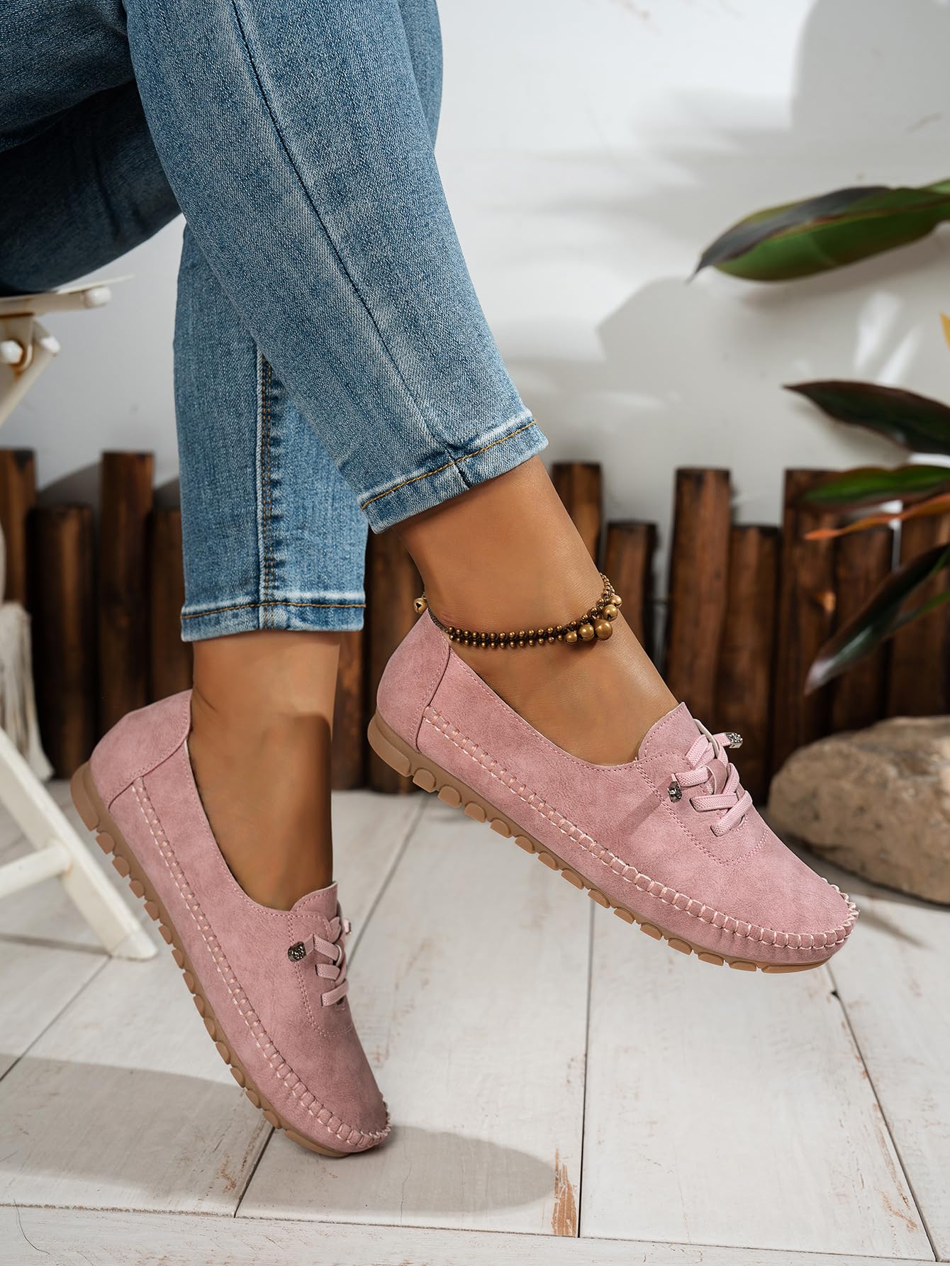 Mocasines de piel auténtica cómodos y suaves cosidos a mano, mocasines ortopédicos de cuero para mujer, zapatos de vestir ortopédicos 2026, ligeros, con lazo, zapatos de vestir ortopédicos
