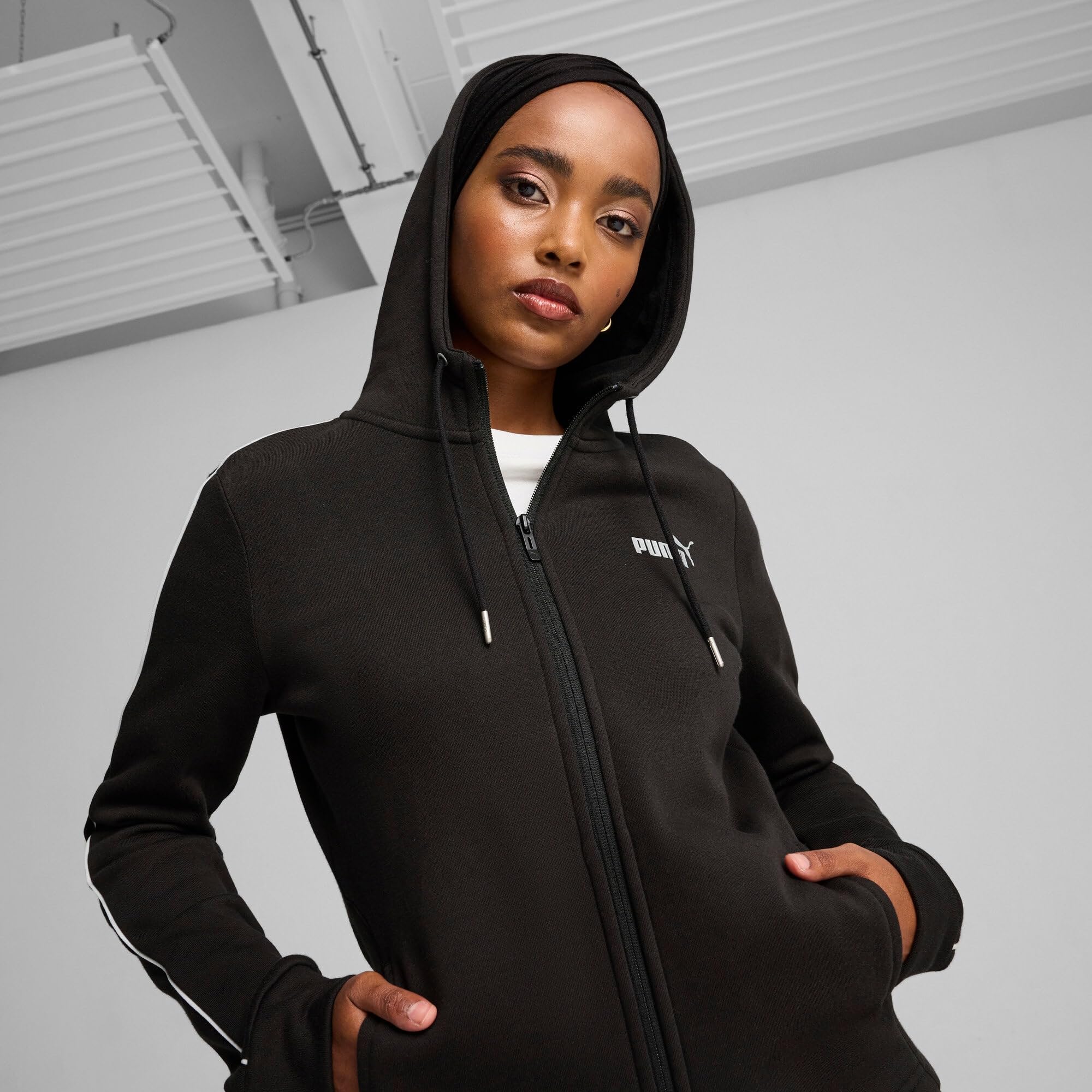 PUMA Metallic Tracksuit Fl Magliette Unisex - Adulto