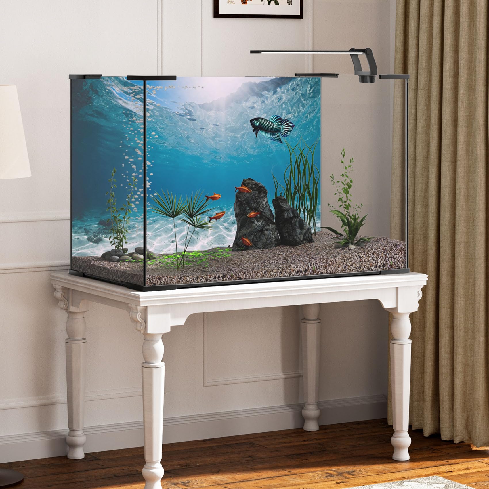 3D Aquarium Achtergrond, Aquarium Achtergrond Zelfklevende Seaworld Achtergrond Poster, TV Achtergrond Fotobehang, 3D Effect Onderwater Seaworld Achtergrond Decoraties Poster voor Aquarium(91 * 41cm 3D Aquarium Achtergrond, Aquarium Achtergrond Zelfklevende Seaworld Achtergrond Poster, TV Achtergrond Fotobehang, 3D Effect Onderwater Seaworld Achtergrond Decoraties Poster voor Aquarium(91 * 41cm