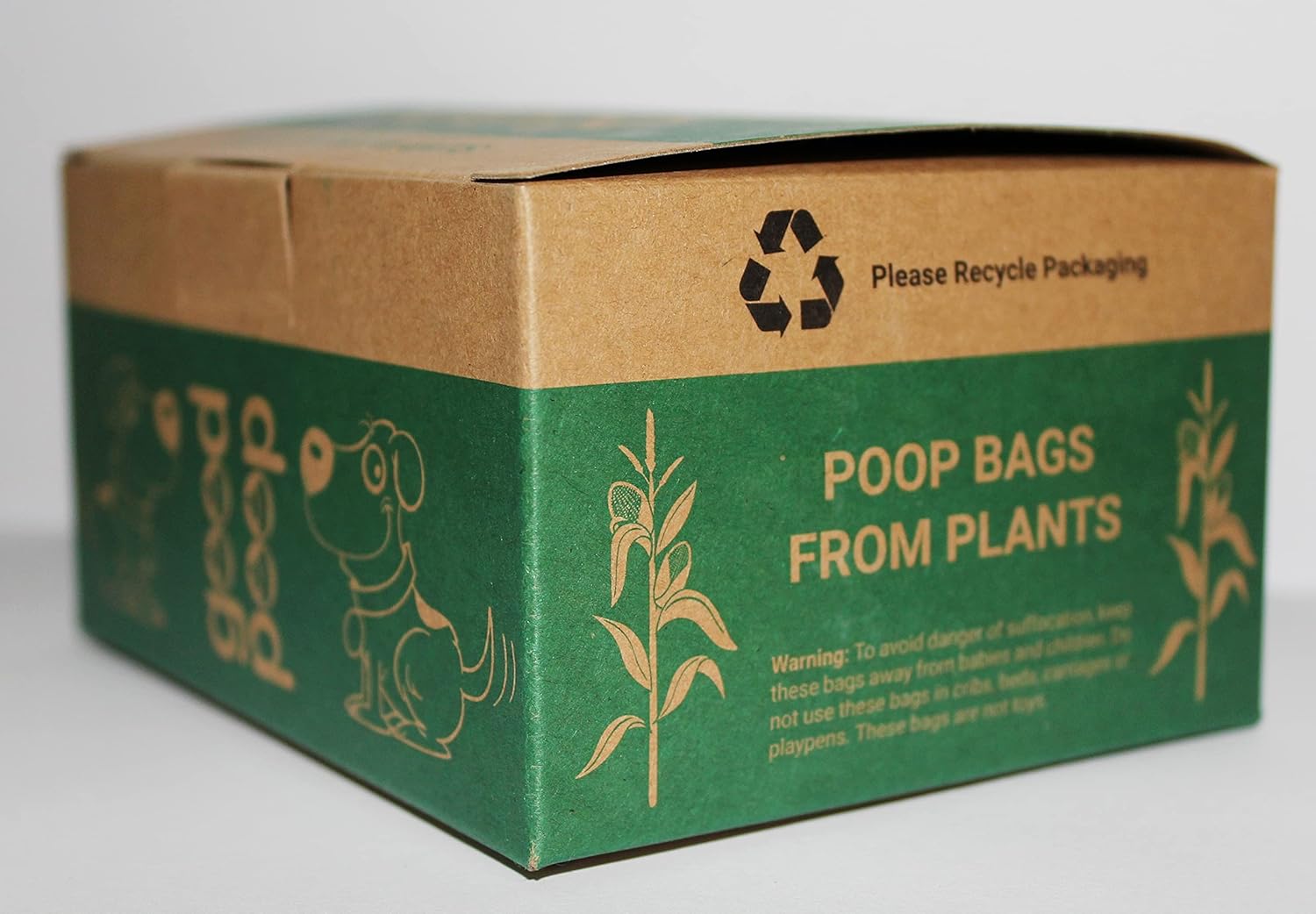 Good Poop Biodegradable Doggy Waste Bags, 180 Unscented Plant Based