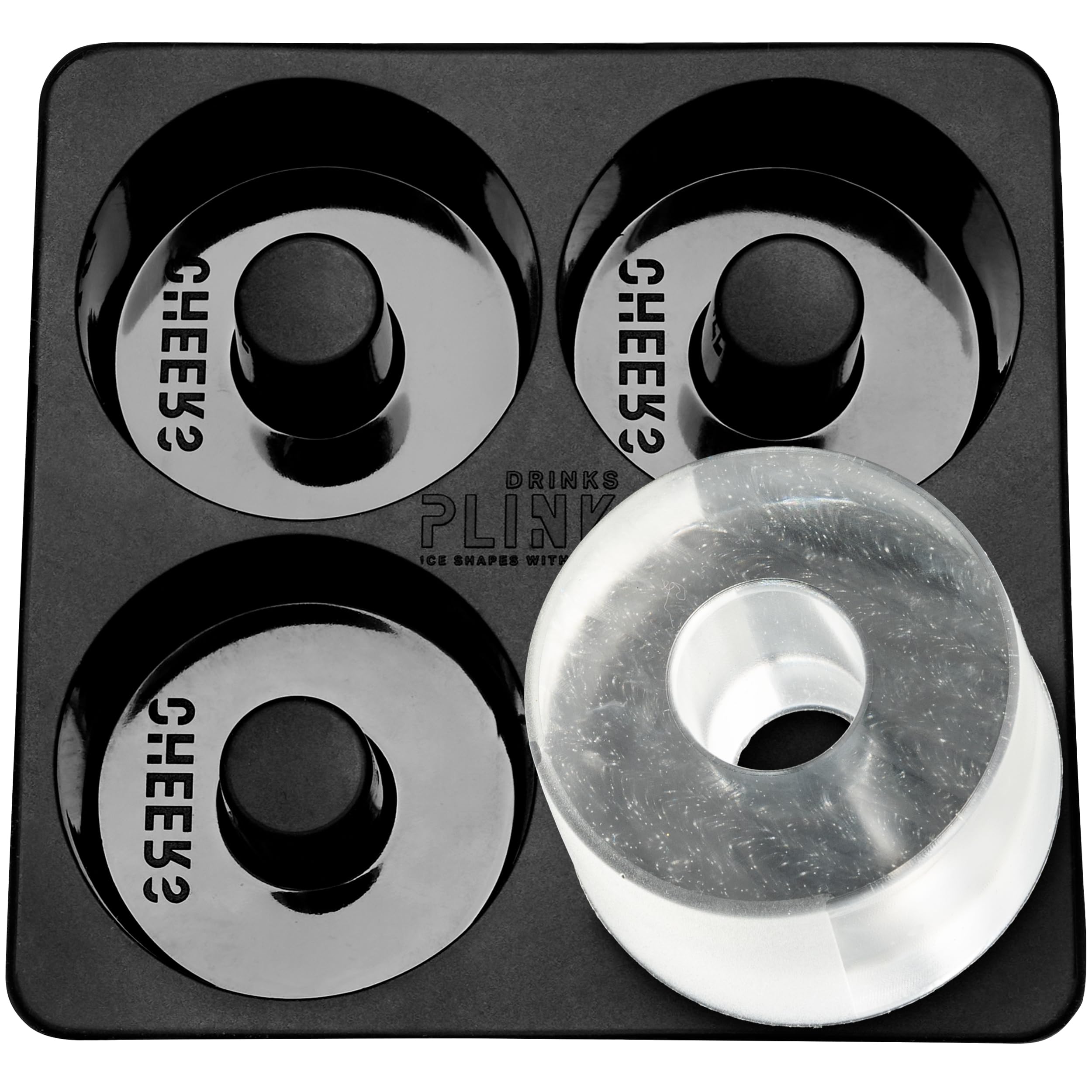 DRINKSPLINKS Custom Letter O Ice Cube Molds - Personalized Monogram Ice Cube Mold for Unique Initials - Monogrammed Ice Cube Trays for Chilled Drinks - Letter Shaped Initial Ice Molds for Every Name