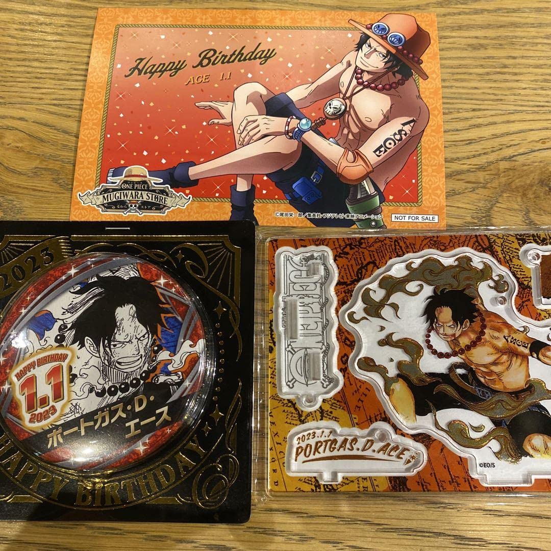 Amazon.co.jp: ワンピース麦わらストア ポートガスDエースアクリル 