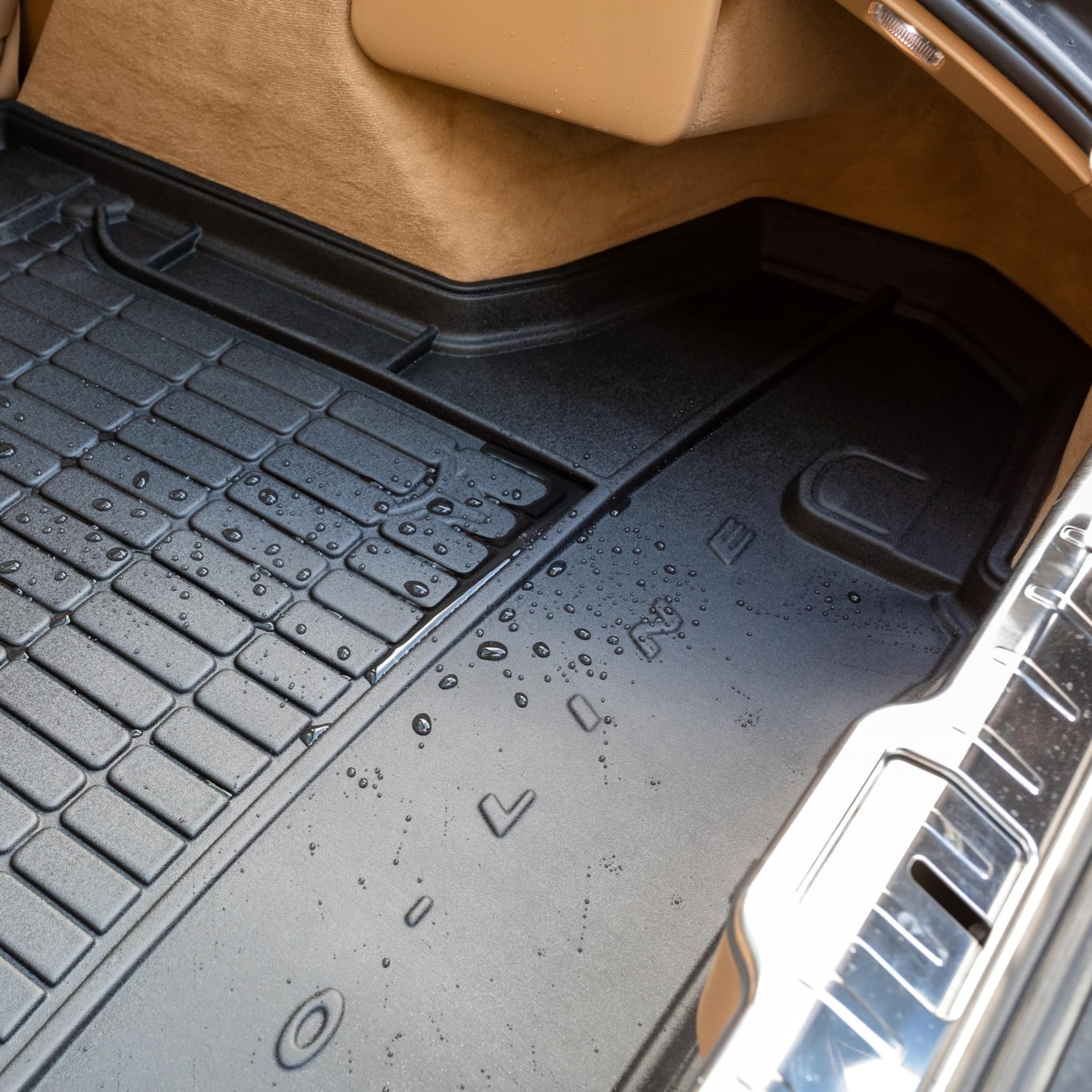 FROGUM ProLine 3D Alfombrilla Maletero Para Kia Sorento IV XL (2020+) – Bordes Altos, Organizador Y Protección Antideslizante
