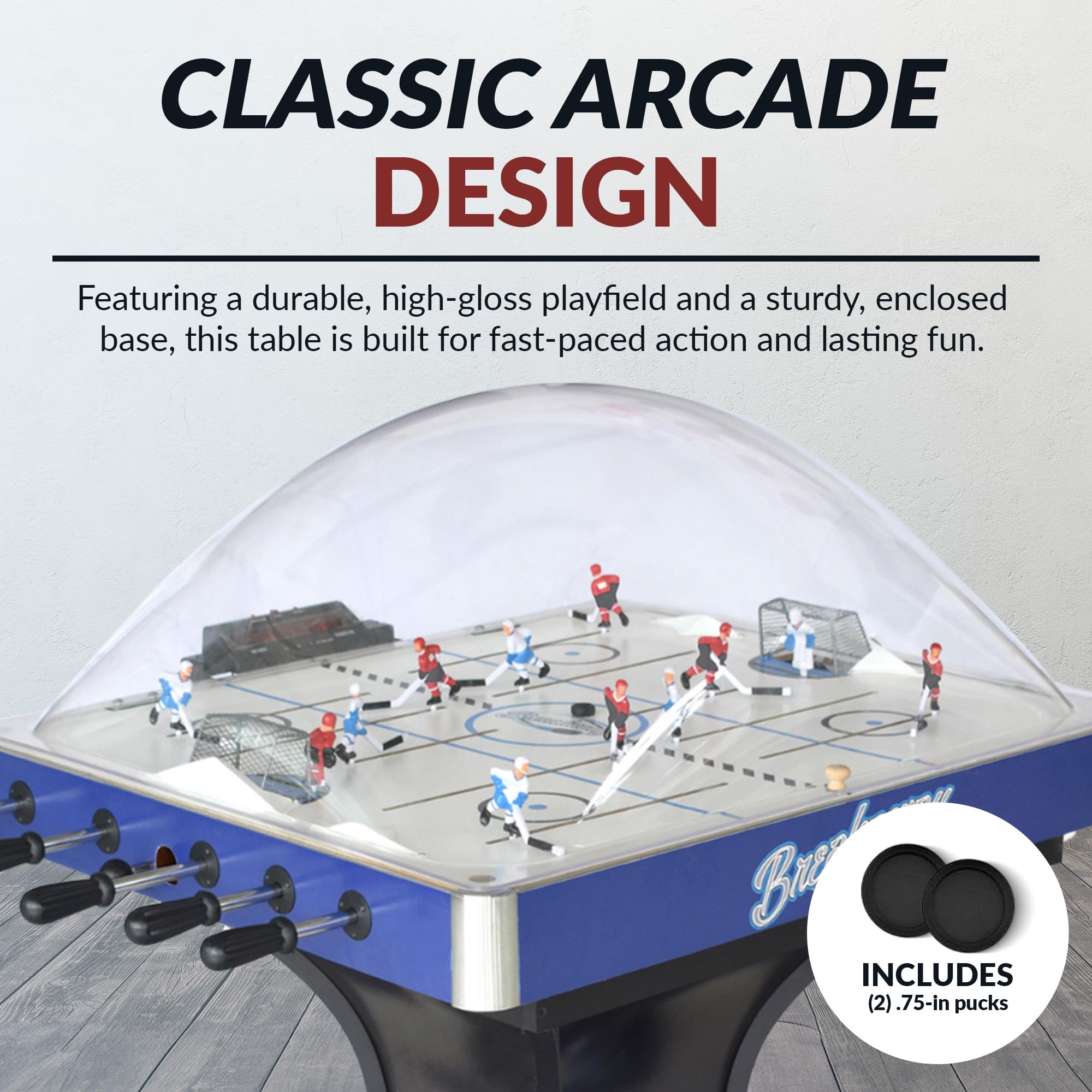 Bubble Rod Hockey Table