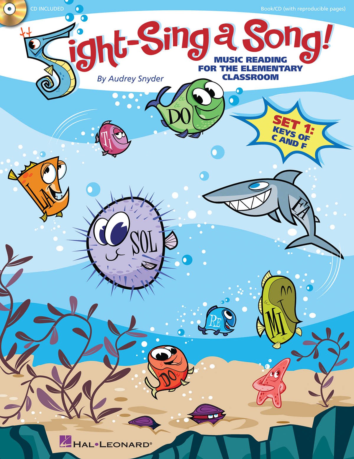 Audrey Snyder: Sight-Sing a Song! - Music Reading for the Elementary Classroom (Set 1: Keys of C and F) - Bk/Online Audio