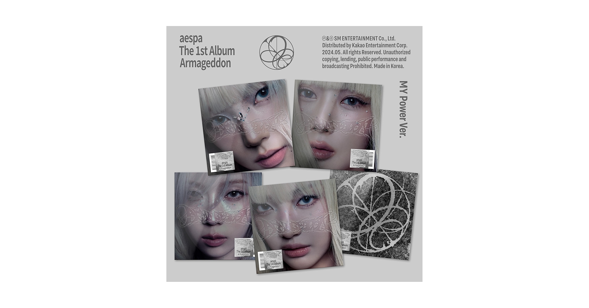 aespa - The 1st Album 'Armageddon'[MY Power Ver.] - Amazon