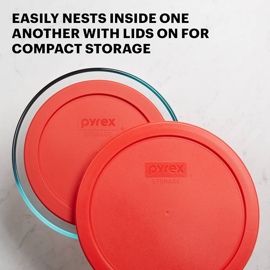 Amazon.com: Pyrex Simply Store 3-Pack (1, 2 & 4 Cup) Small