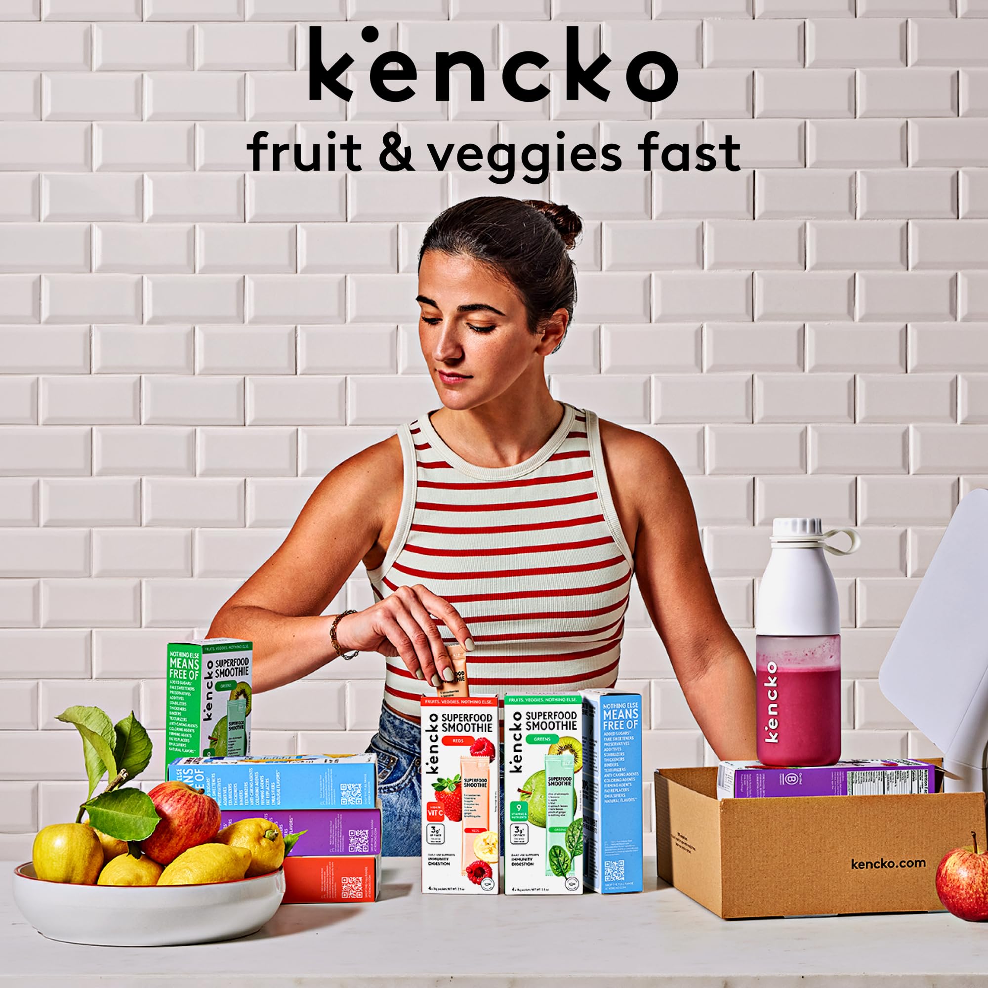 Superfood Smoothie Conventional Starter Kit (1x Reds, 1x Purples, 1 Universal Bottle)