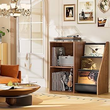 h*e様 レコードキャビネット・レコードラック 木製ガラス扉・アナログ・ヴィンテ ヴィンテージ ガラスキャビネットレコードラック 飾り棚