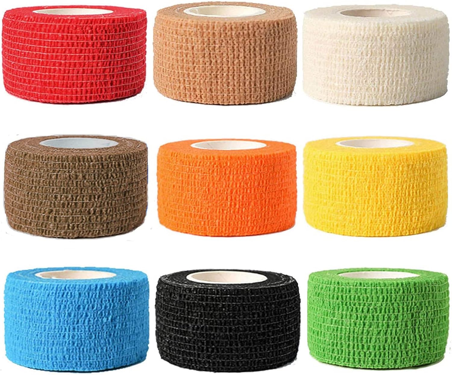 QIANHAI Self Adhesive Bandage Wrap, Rolls Cohesive Medical