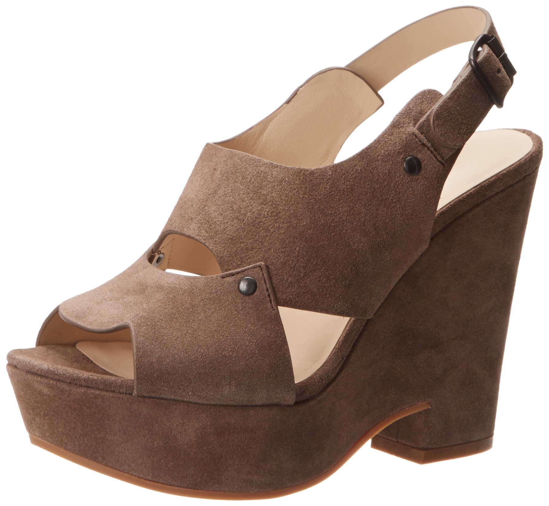 See By Chloe Women's Stud Hinge Wedge Sandal