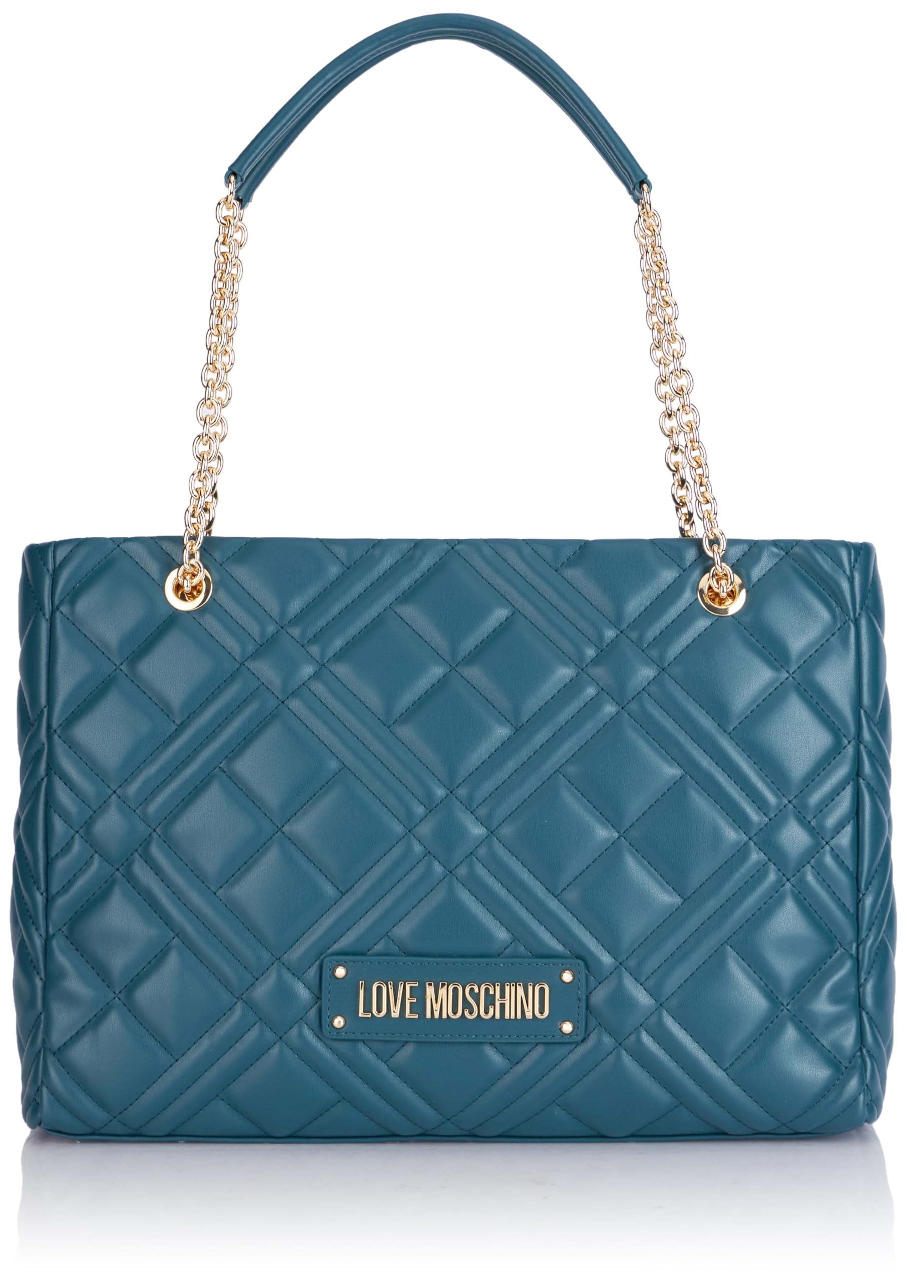 Love Moschino Mujer Esmeralda Bolso De Hombro Talla Única