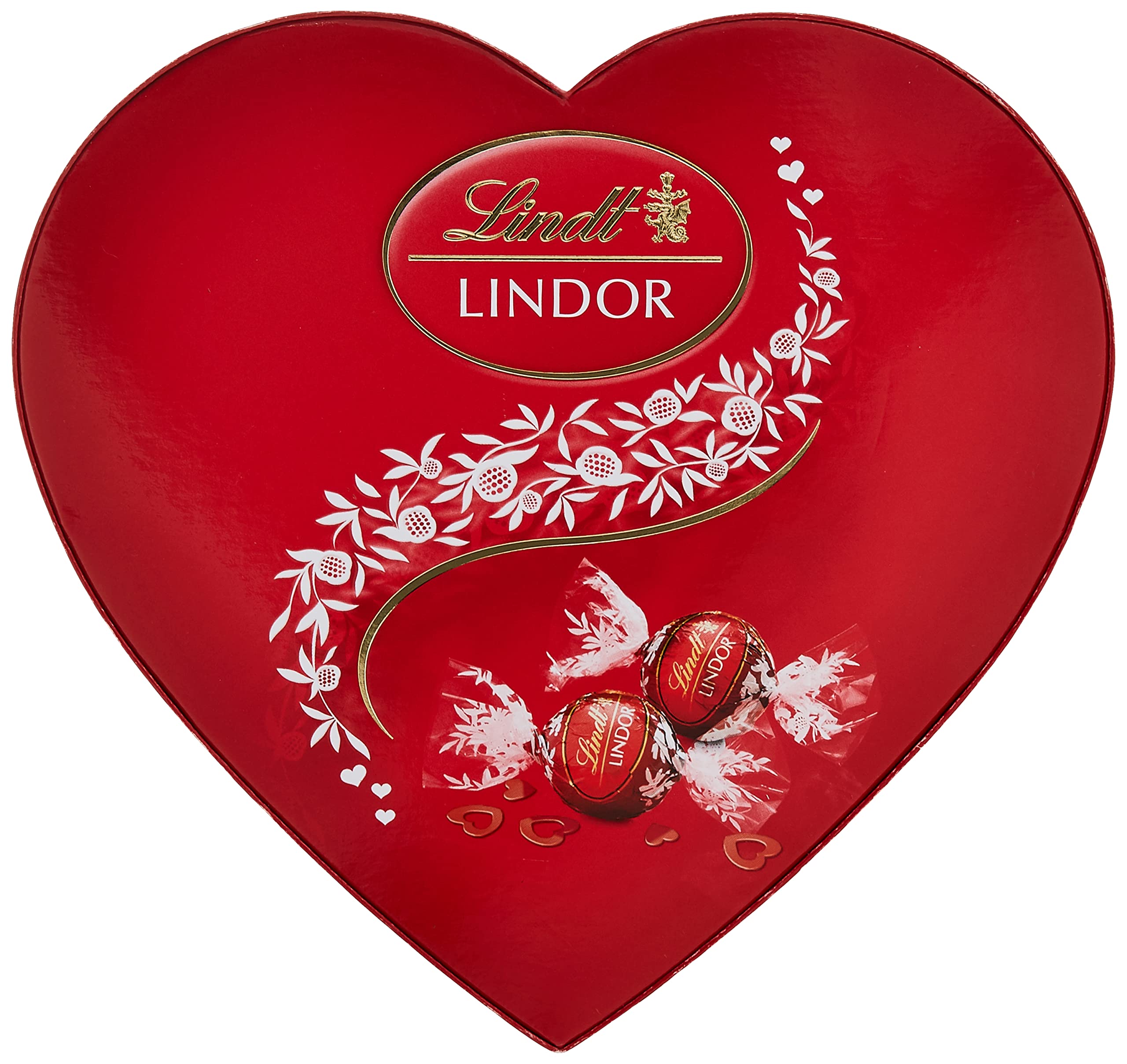 Lindt Valentines Lindor Milk Heart Box, 160 gm