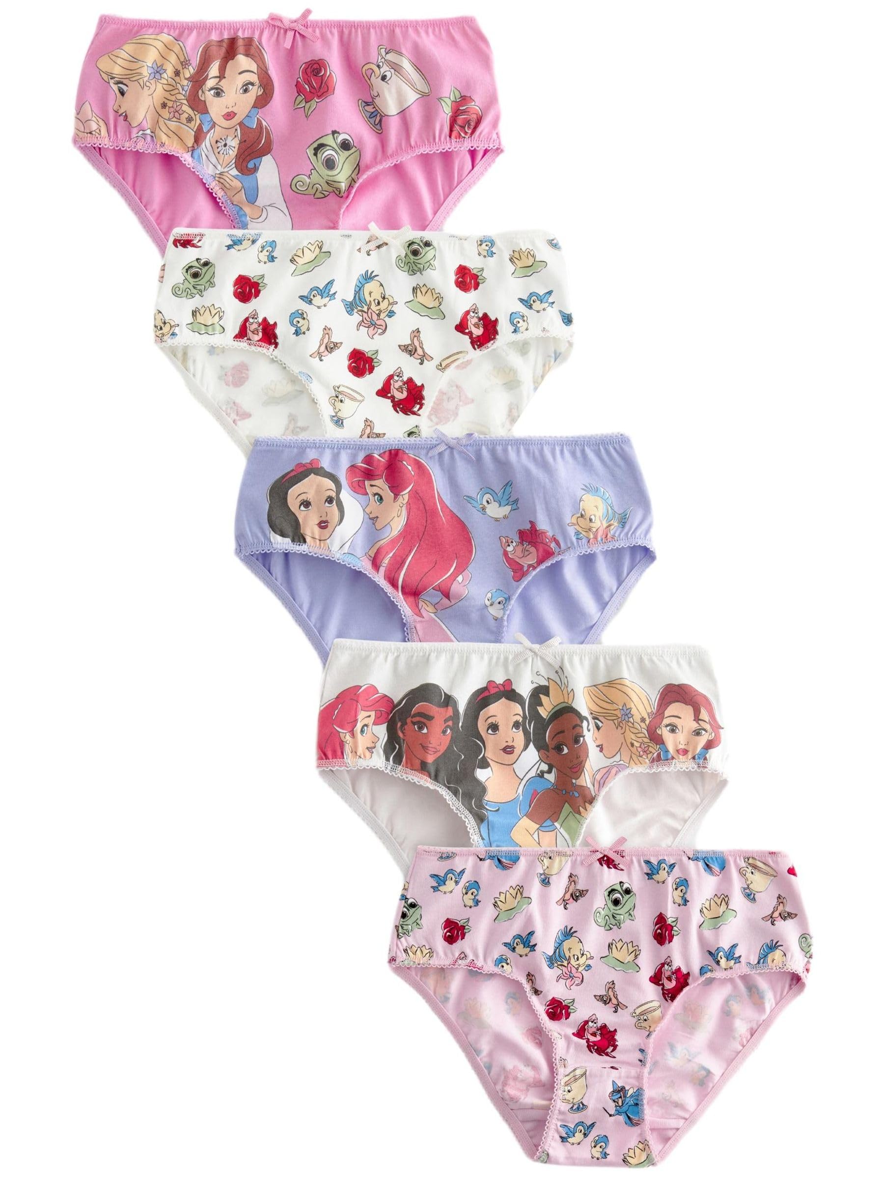 NEXT Slips (Unterwäsche) Prinzessinnen – 5er-Pack Rosa, Größe 3 Jahre