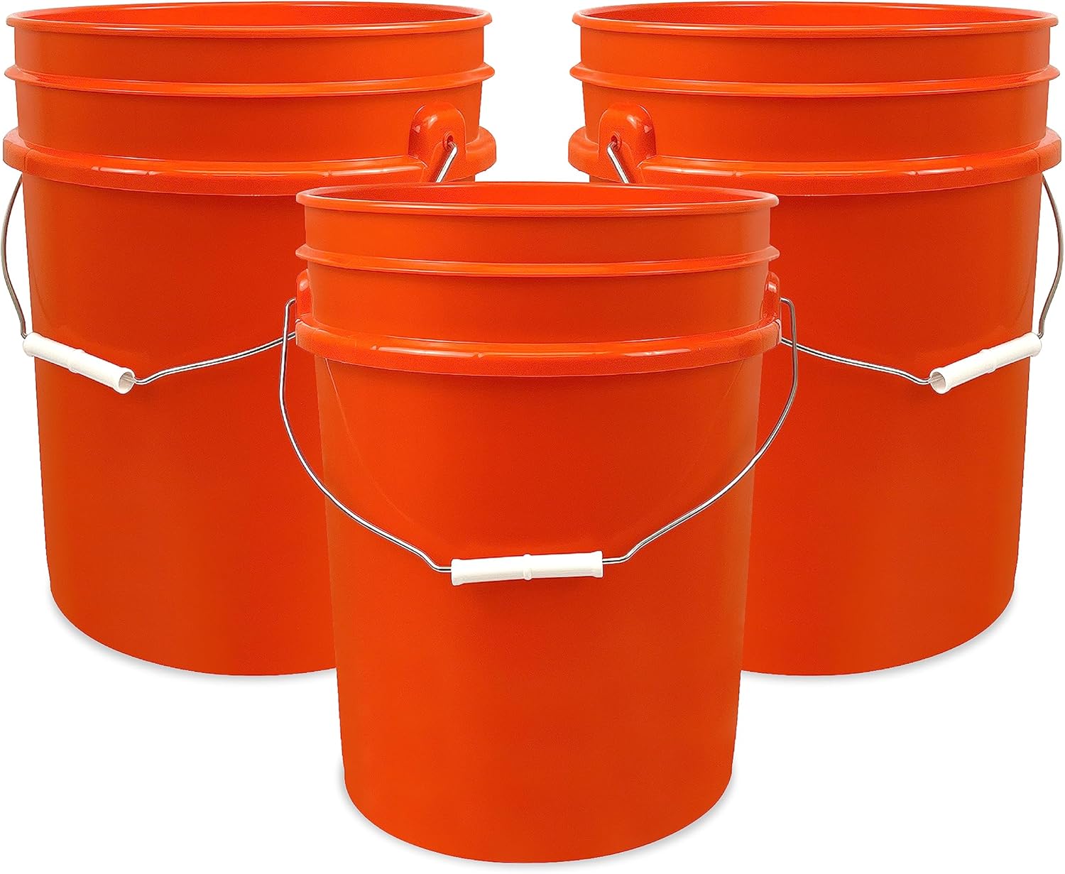 5 Gallon Bucket Only, Made in USA, Food Grade, Durable 90