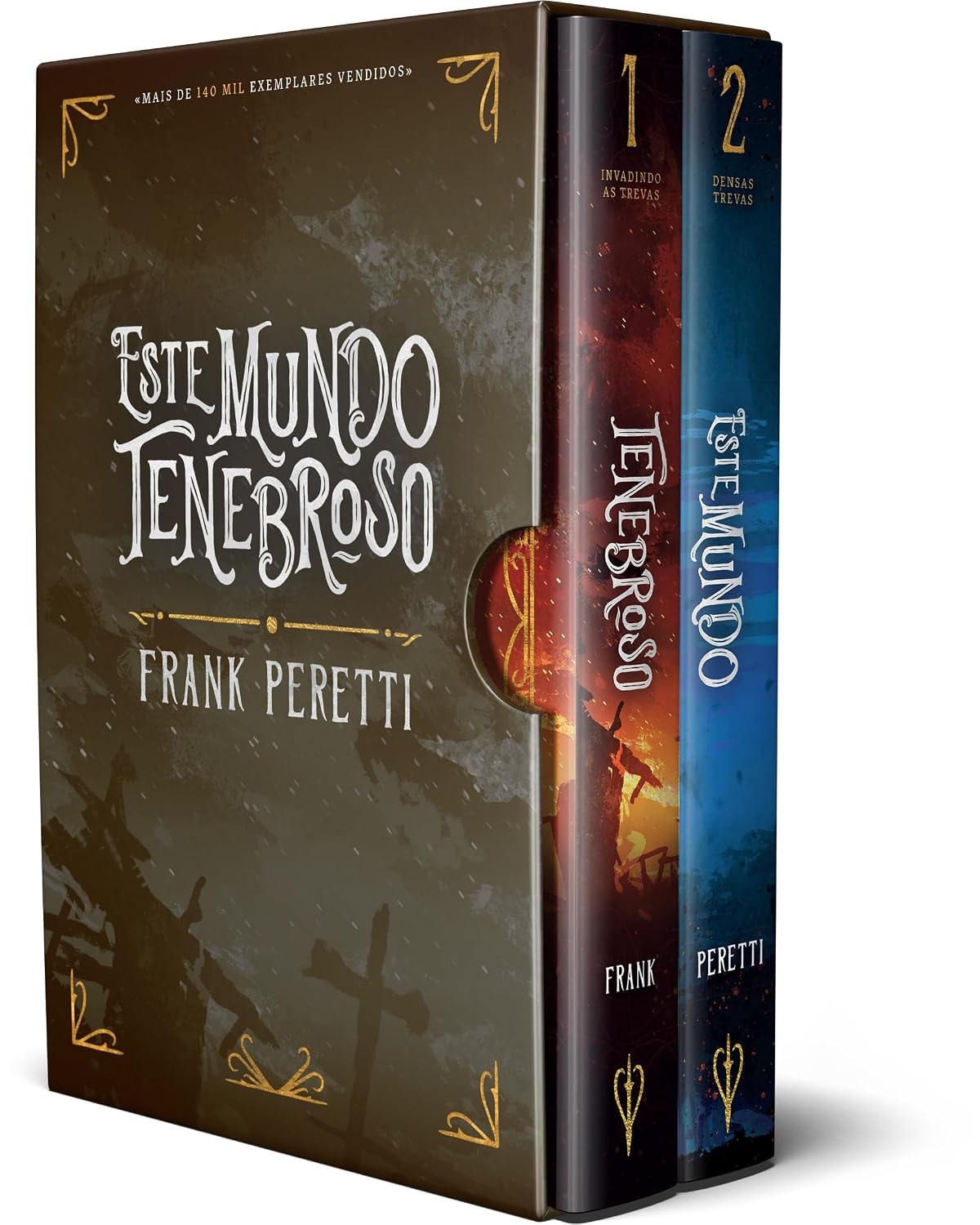 Capa de Box Este Mundo Tenebroso – volumes 1 e 2, de Frank Peretti