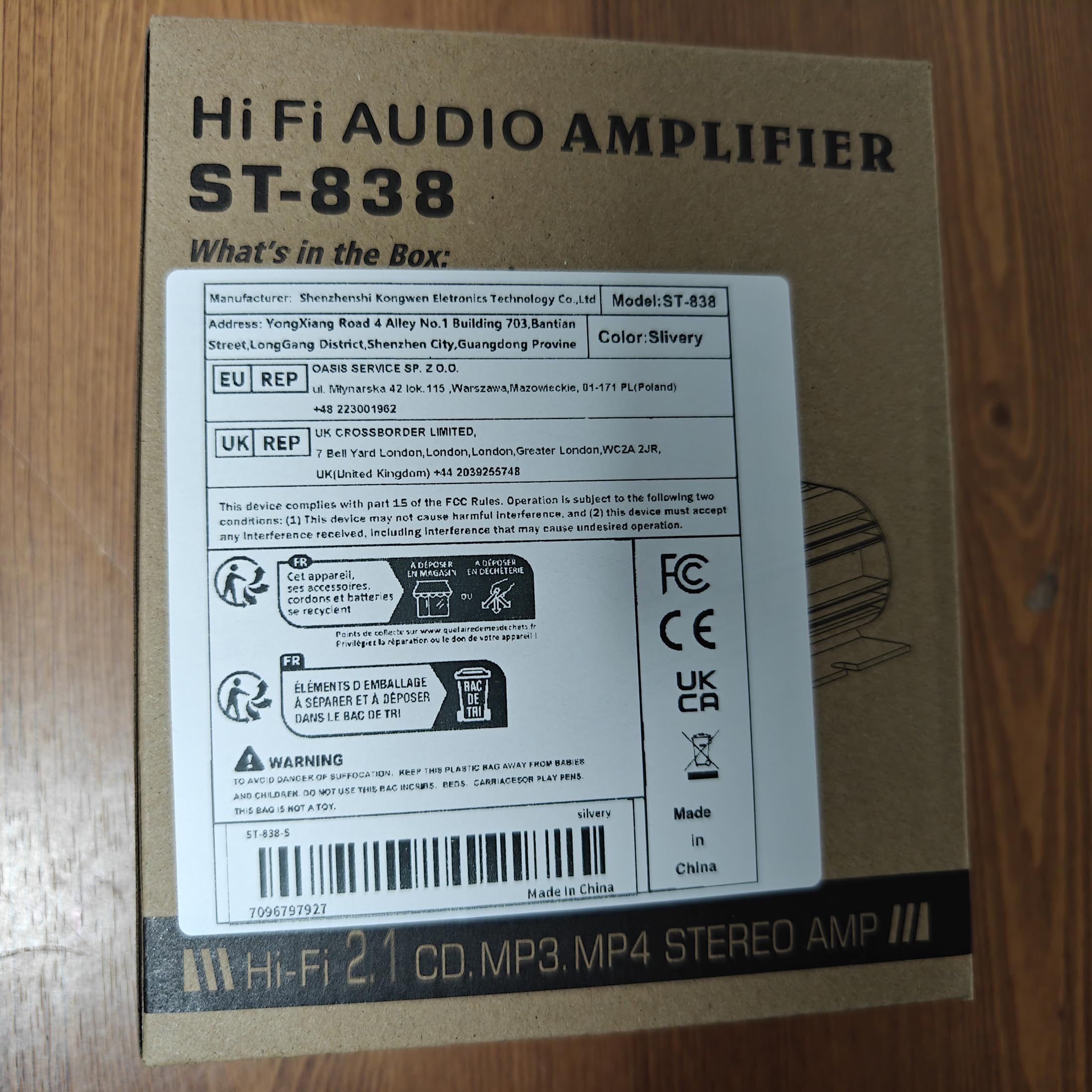 12V Mini Verstärker Bass Subwoofer 2.1 Kanal 400 Watt Home Audio Stereo Hi-Fi Musik Passiver Lautsprecher PC TV Auto