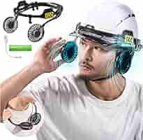 ヘルメットファン　暑さ対策 Amazon.co.jp: ヘルメットファン 暑さ対策用 多機能ヘルメット