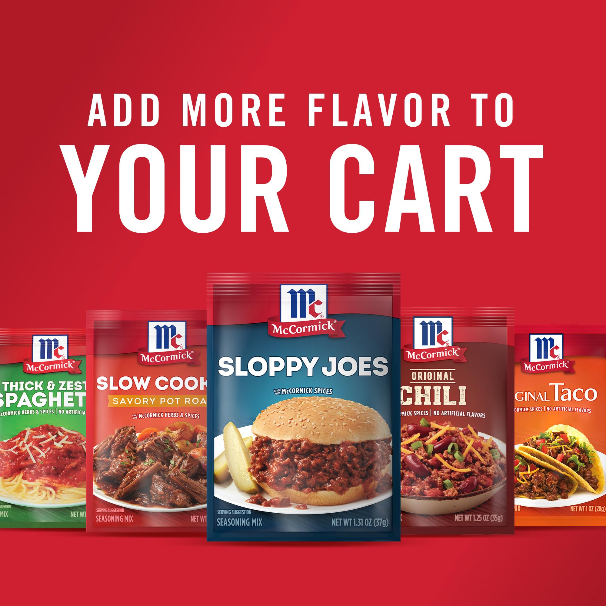McCormick Sloppy Joe Mix, (1) 1.31 oz. packet