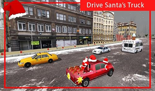 Super Père Noël jeu Cadeaux de livraison: Drive in Christmas – vue 3