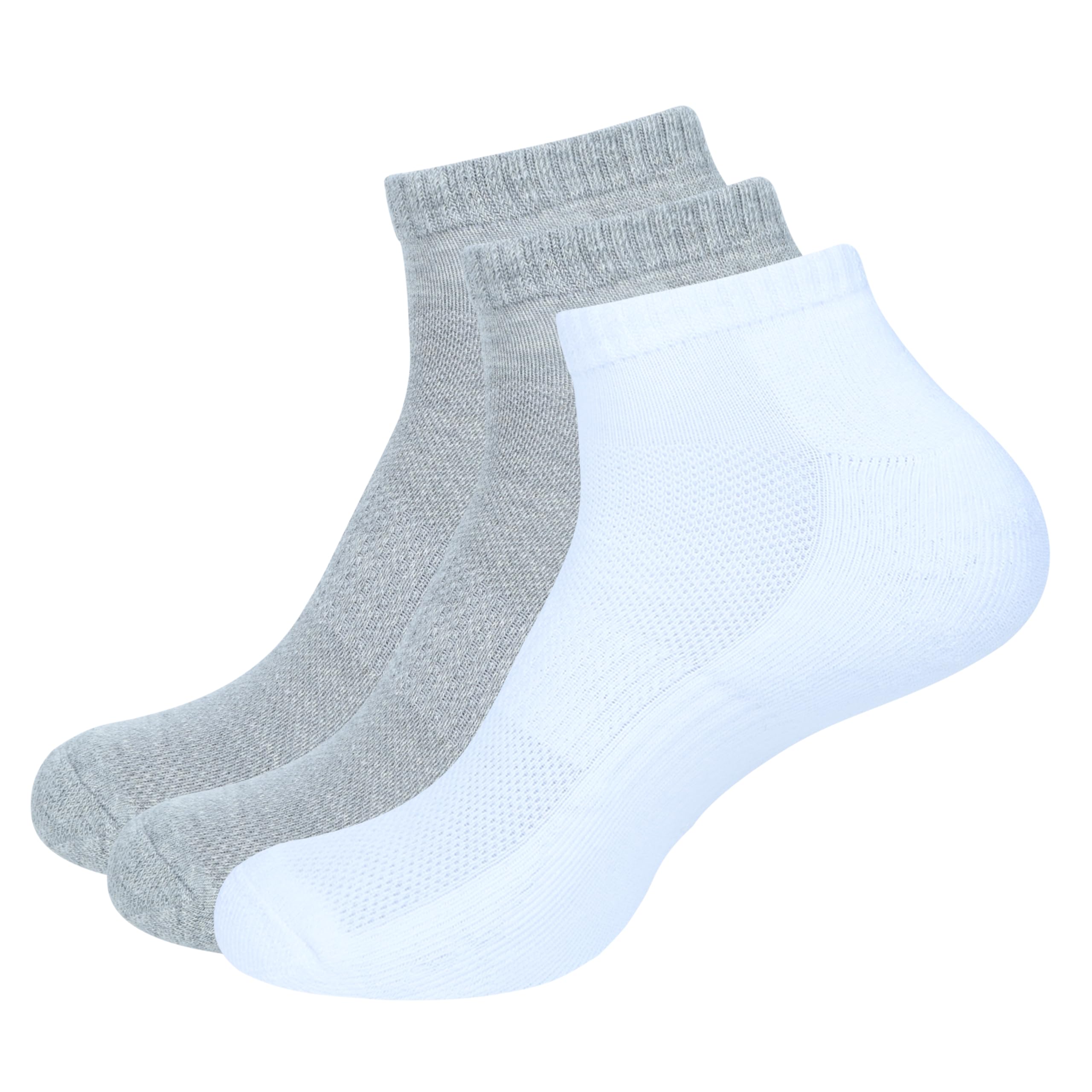 Women's Low Cut Ankle Socks, Cushioned Athletic Running Socks, Breathable Cotton with Arch Support, Moisture-Wicking
