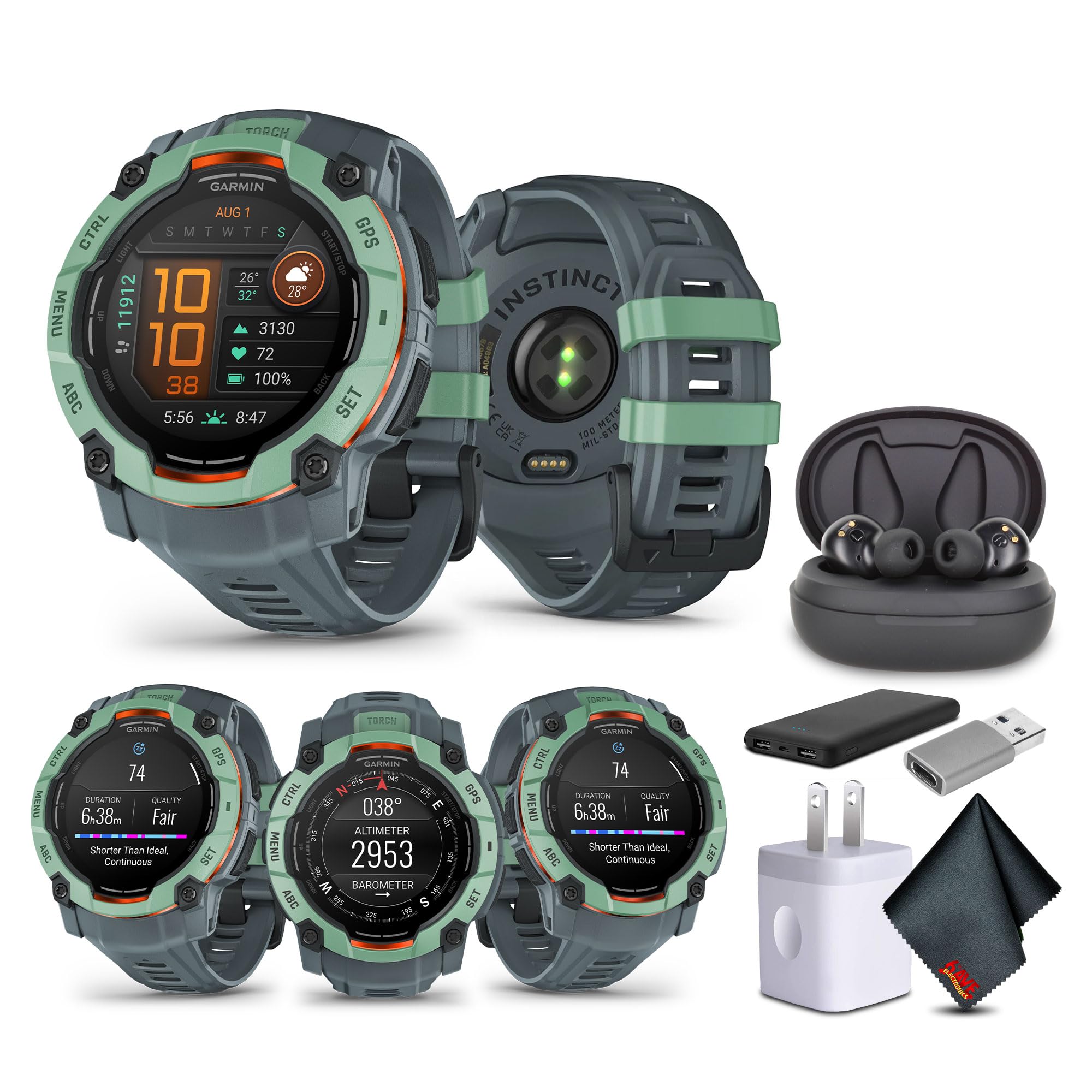 Amazon.com: Garmin Instinct 3 50mm AMOLED Outdoor GPS