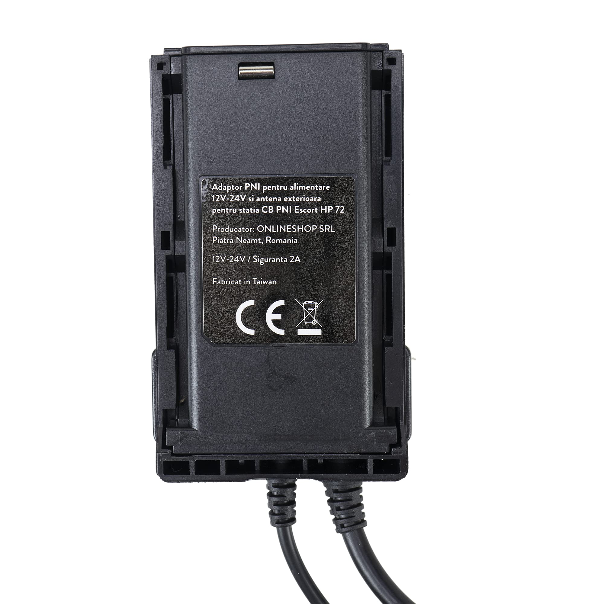 Adaptateur PNI pour Alimentation 12V-24V et antenne extérieure pour Radio CB Portable PNI Escort HP 72