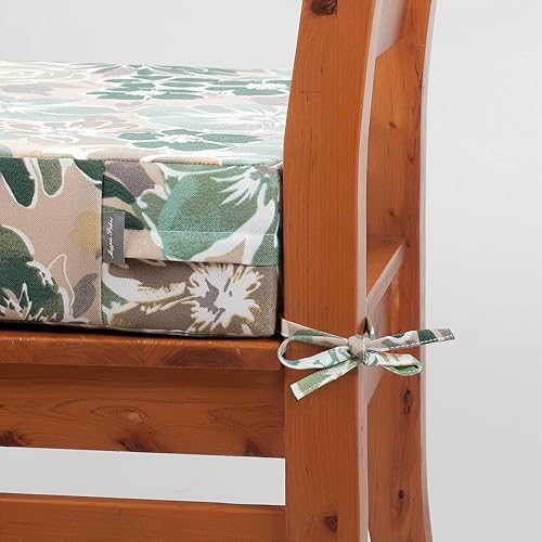 Miniatura 7 de Magpie Fabrics Juego de 2 fundas de cojín para patio (solo funda de repuesto, sin relleno), funda de cojín impermeable para interiores y exteriores