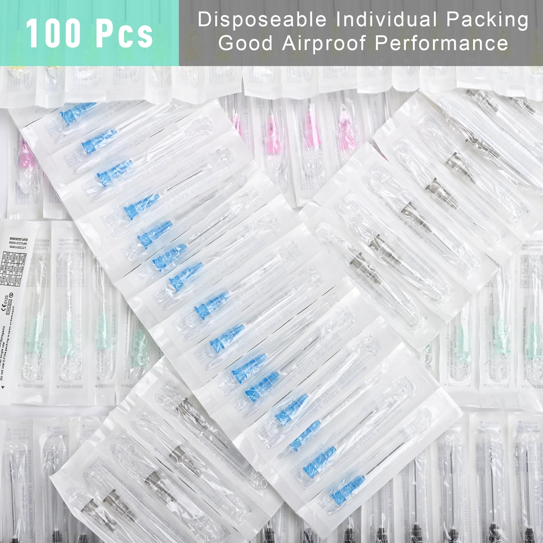 32Gauge 5/32 Inch Needle, Disposable Luer Lock Accessories, 100pack — Amazon image 6