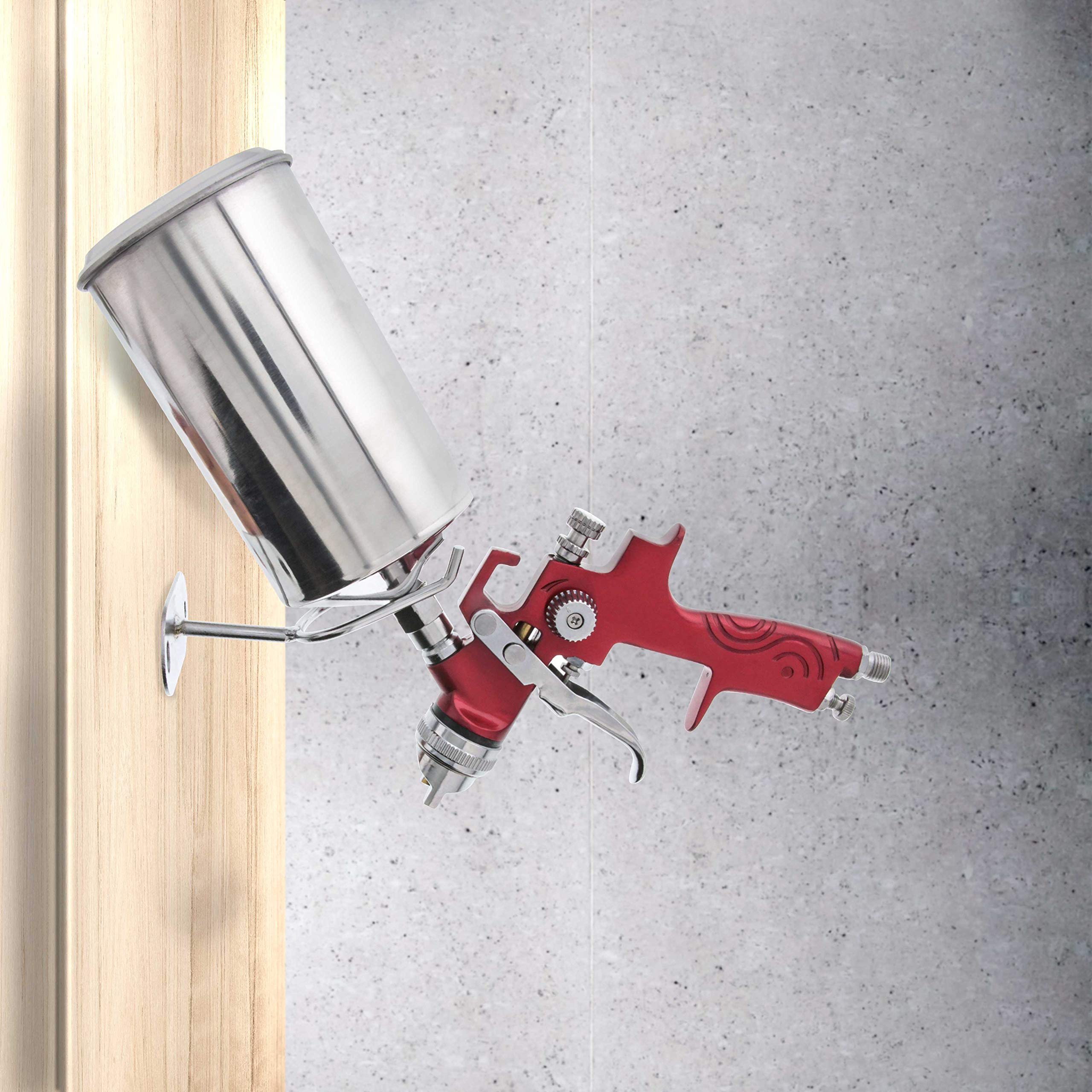 Amazon.com: TCP Global Wall Mount Gravity Feed Spray Gun Holder