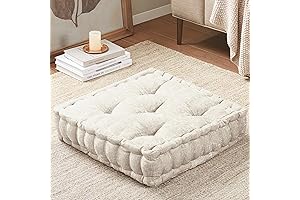 Intelligent Design Azza Tufted Floor Pillow - The Epitome of Comfort and Style