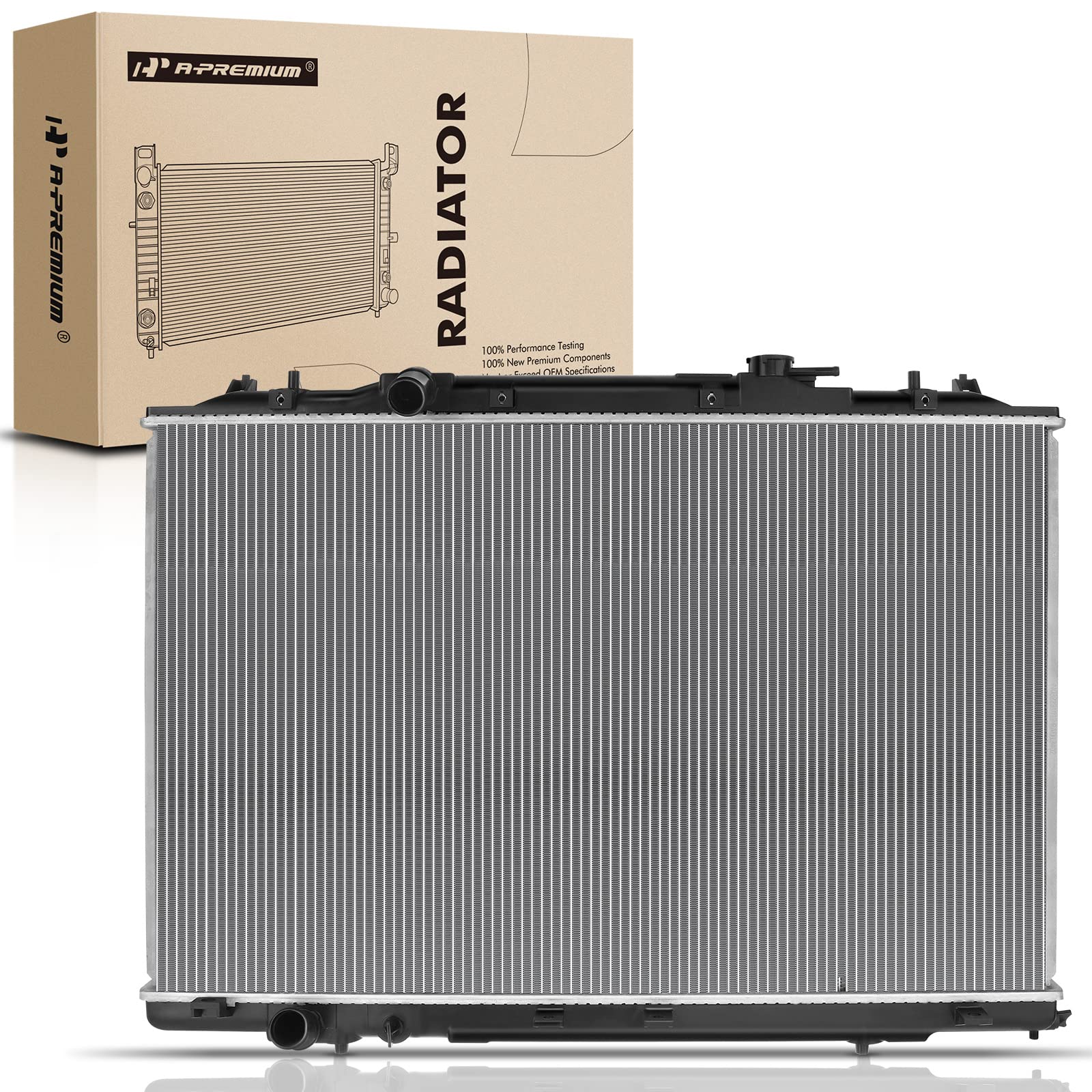 Photo 1 of A-Premium Engine Coolant Radiator Assembly Compatible with Acura MDX 2014-2020 & Honda Pilot 2016-2021, Passport 2019-2021, Ridgeline 2017-2022