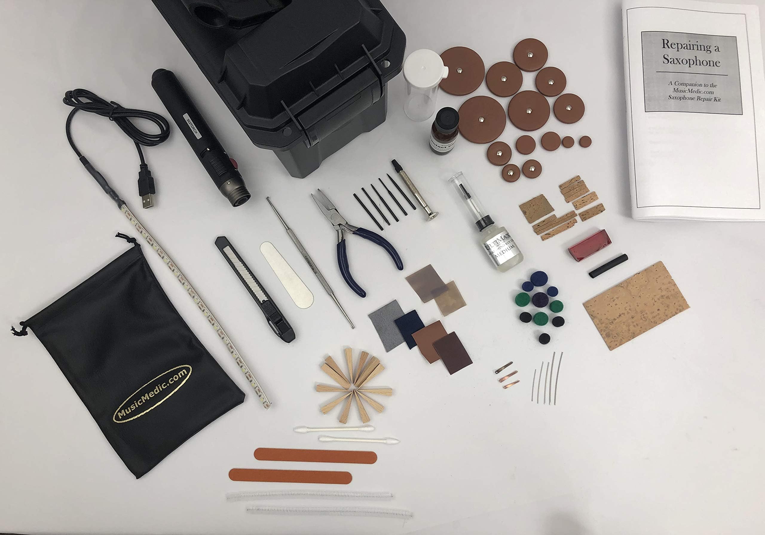 MUSICMEDIC.COM SAXOPHONE REPAIR KIT English Instructions