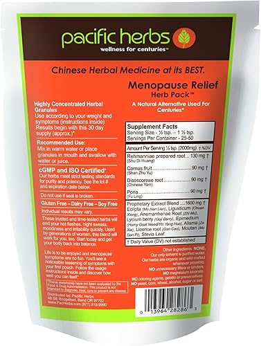 Miniatura 2 de Paquete de hierbas naturales para aliviar la menopausia