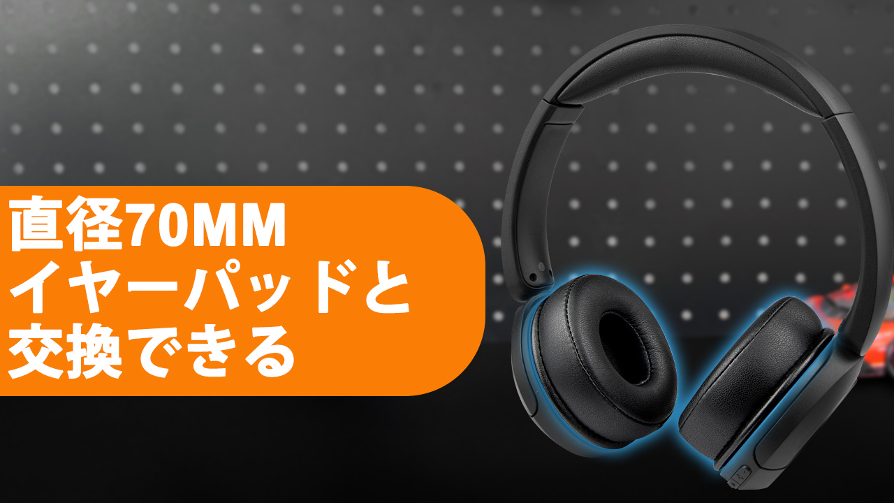 【新品イヤーパッド】SONY TMR-L600 WH-L600R ヘッドホン Amazon | kwmobile 2x ヘッドホンカバー Sony WH-L600対応 交換