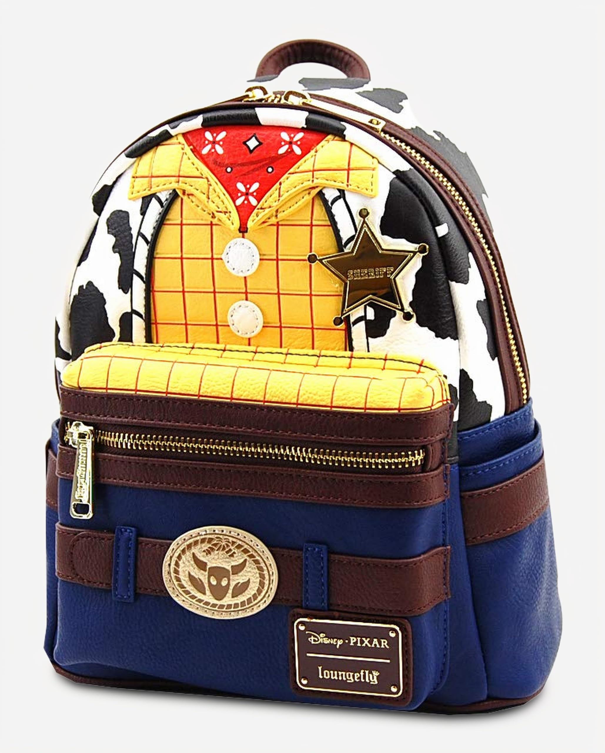 Loungefly: Toy Story, Woody Cosplay Mini Backpack : Clothing, Shoes & Jewelry