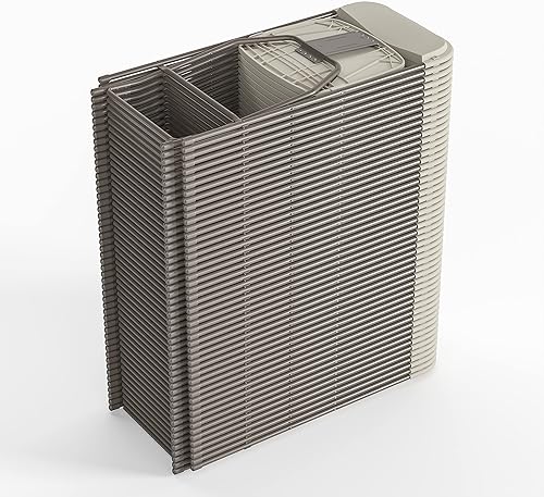 Miniatura 14 de Flash Furniture Series Hercules - Silla plegable de plástico, color beige, paquete de 4, capacidad de peso de 650 libras, cómoda silla para eventos,