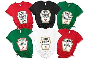 Condiment Costume T-Shirts for Spooky Season