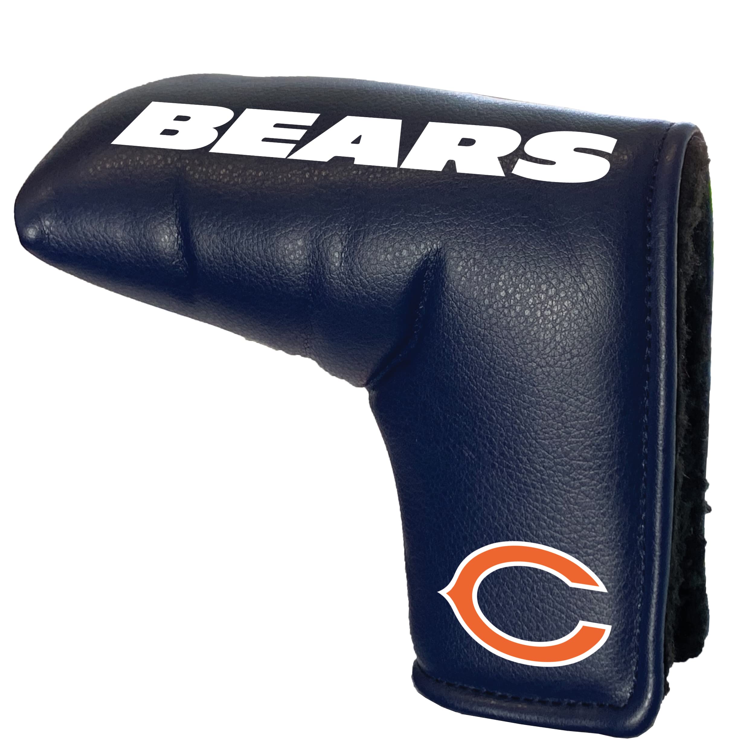Team Golf NFL Chicago Bears Tour Blade Putter Cover - Printed Team Golf NFL Tour Blade Putter Cover, Fits Most Blade Putters, Scotty Cameron, Taylormade, Odyssey, Titleist, Ping, Callaway