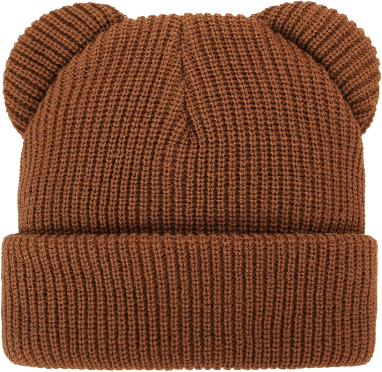 Baby Beanie Winter Knitted Hat with Bear Ear for Newborn Infant Toddler Boys Girls Soft Warm Skull Cap