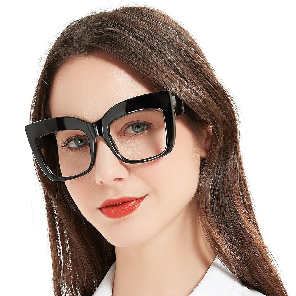 Amazon.com: MARE AZZURO Oversized Reading Glasses Women