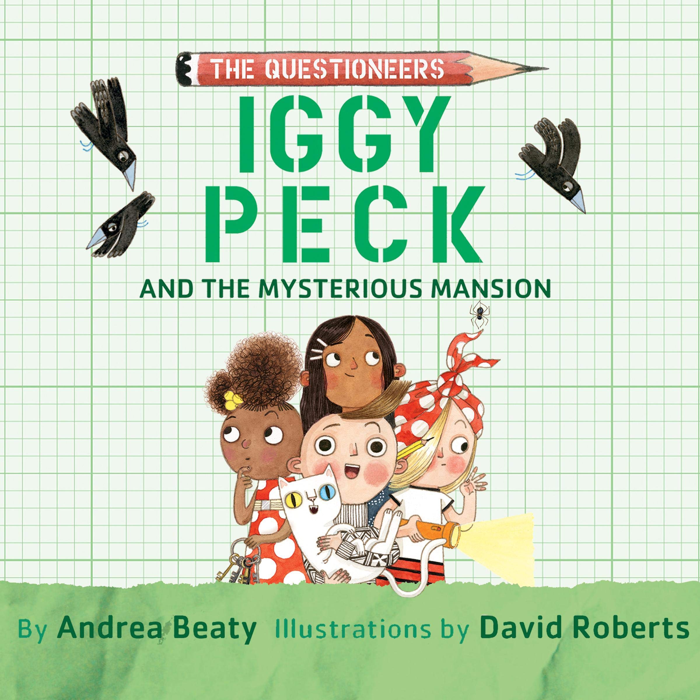 Cover art for Iggy Peck and the Mysterious Mansion