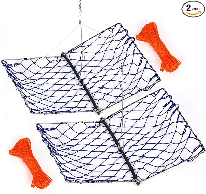 2 Foldable Crab Traps