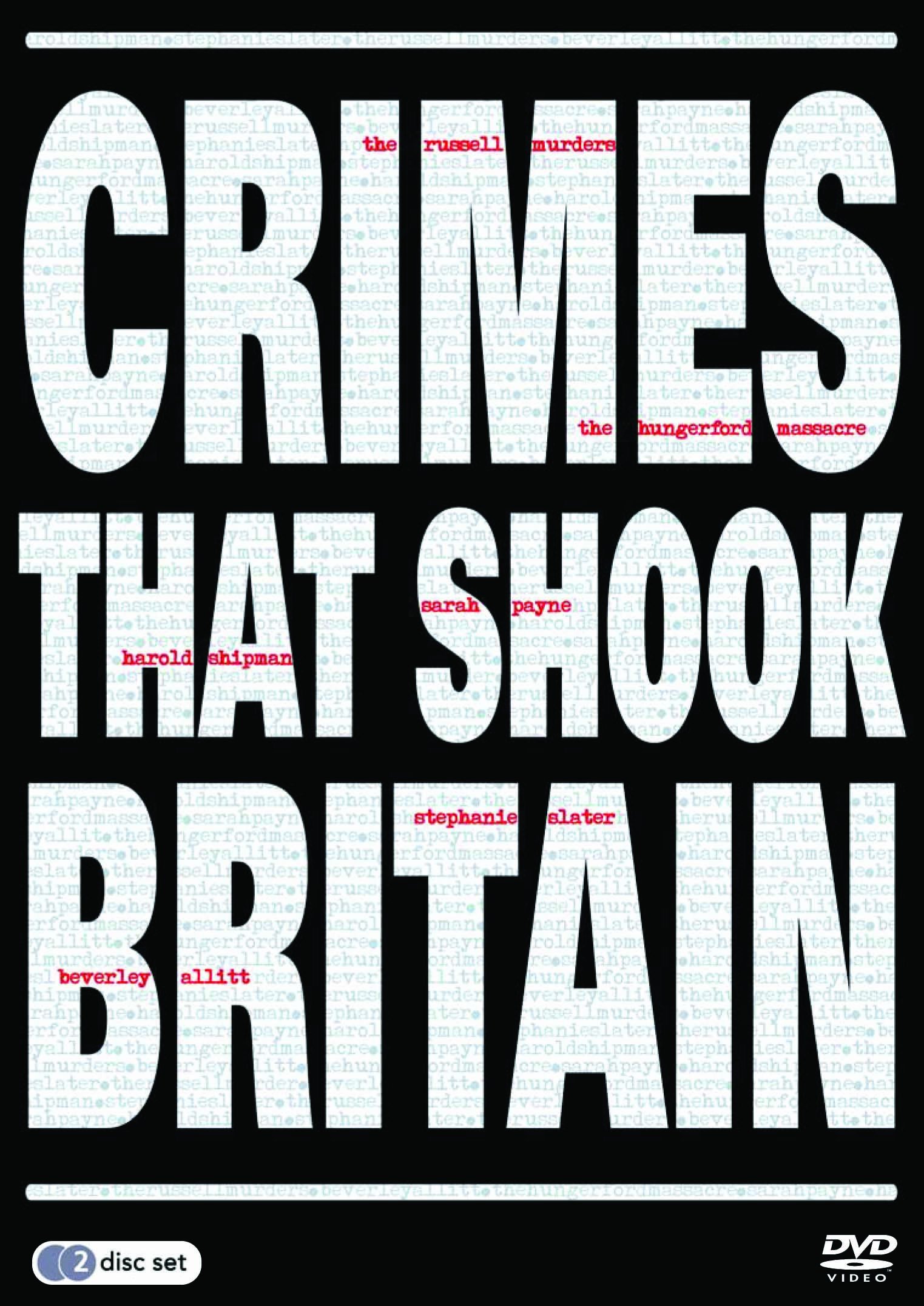 Crimes That Shook Britain DVD serie documental de investigacion criminal y misterio
