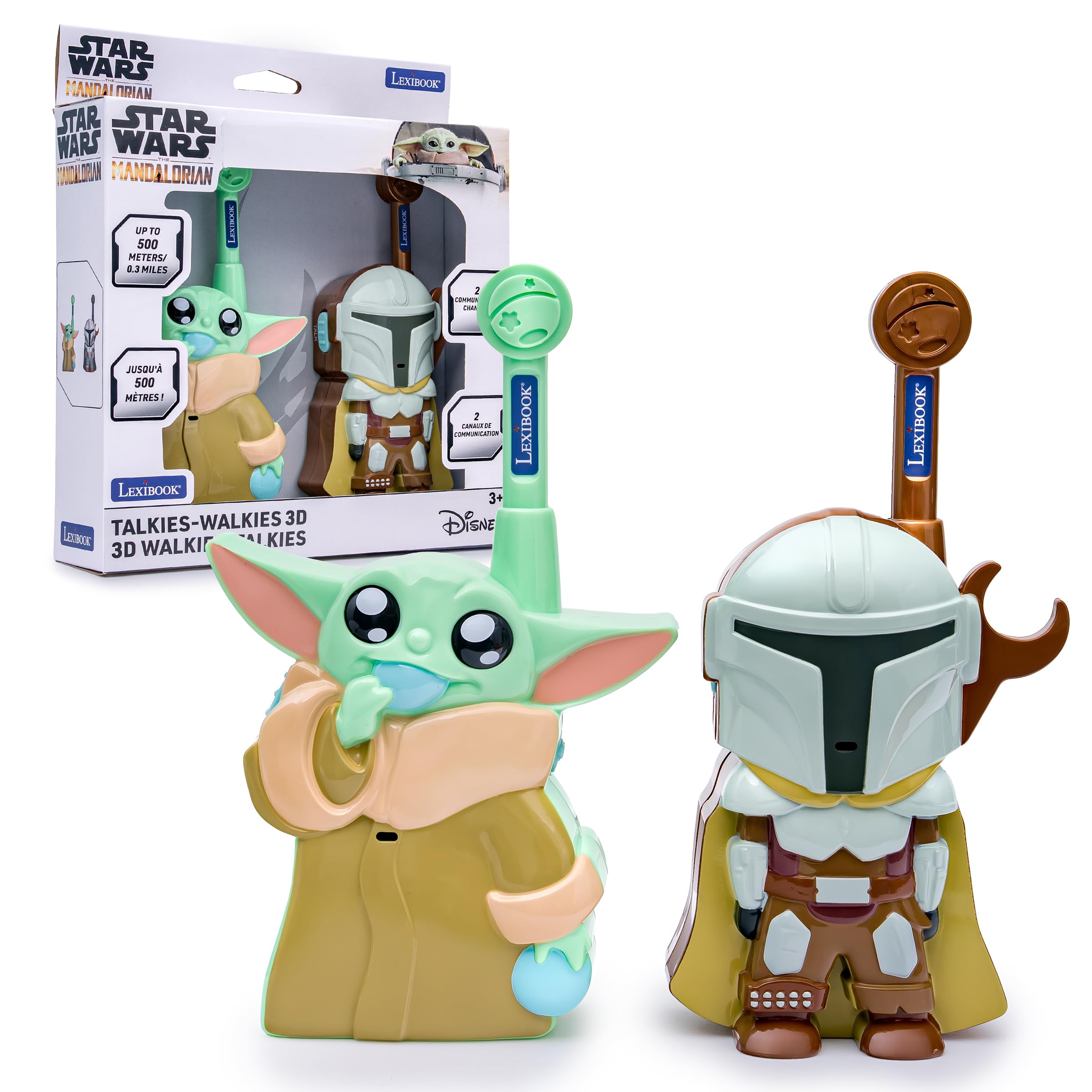LEXIBOOK, Star Wars 3D Walkie-Talkies, TW18SWLXB