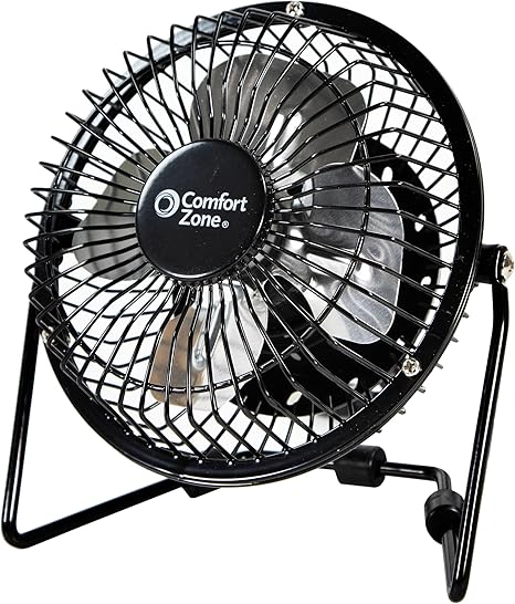 Amazon Com Comfort Zone 4 Usb High Velocity Desk Fan Black Home Kitchen Amazon Com Comfort Zone 4 Usb High Velocity Desk Fan Black Home Kitchen