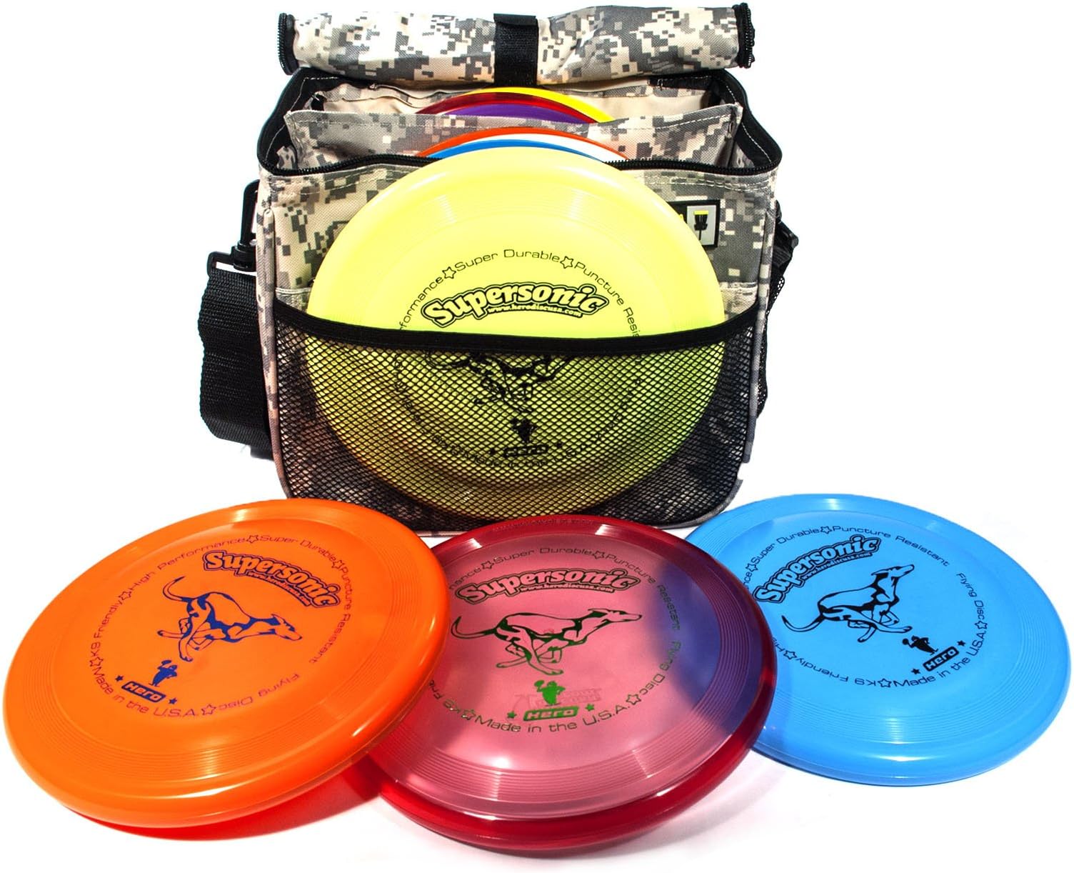 Hero Overstock Sale - Supersonic Taffy & K9 Candy Blems + Free Starter Bag - Camo