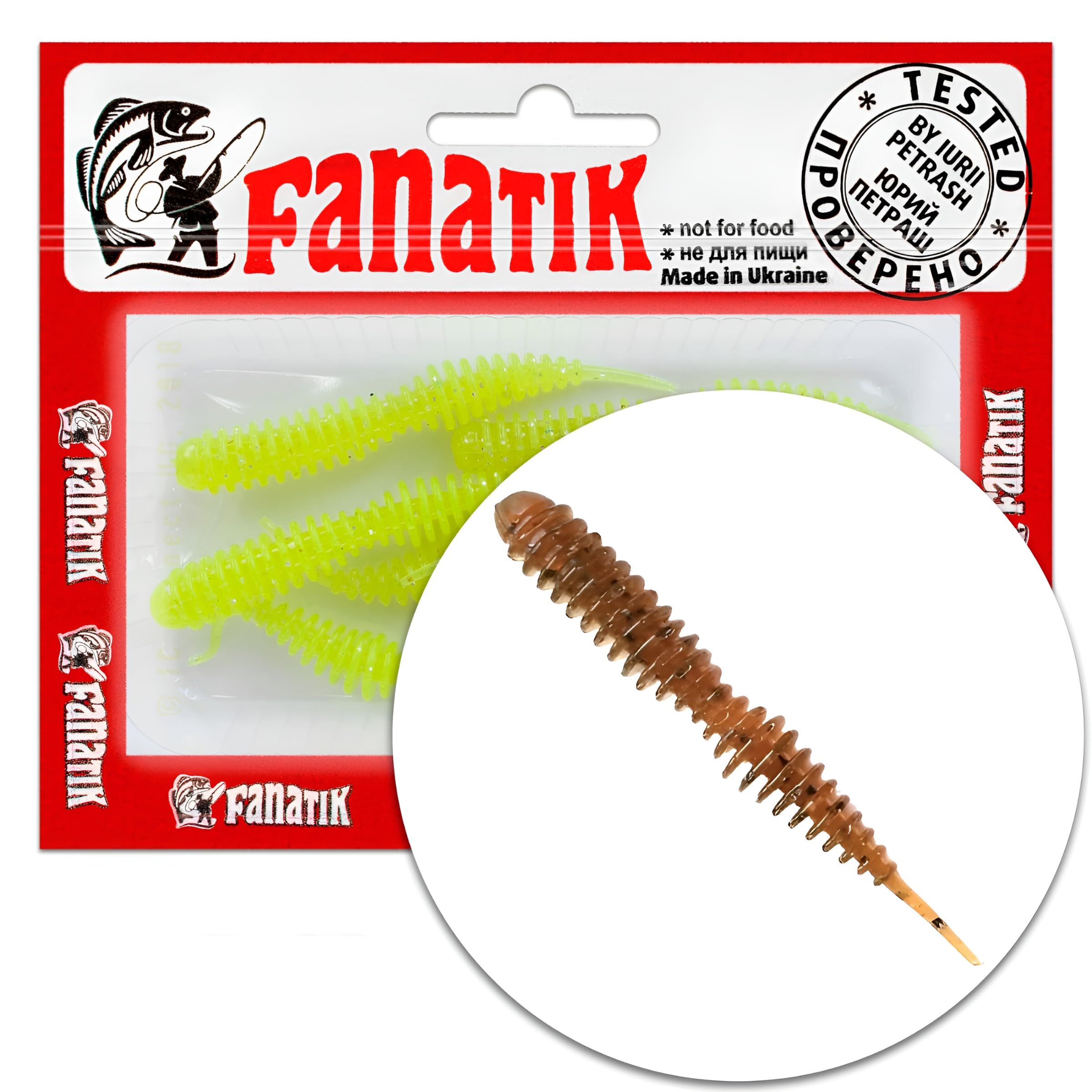 FANATIK Soft lures DAGGER 1.6" 2.5" 4" 4-10cm Silicone Fishing Bait Artificial Sofbaits Twister Jig Minnow Drop Shot Fanatic (002, 1.6" - 4.1cm - 10pcs.)