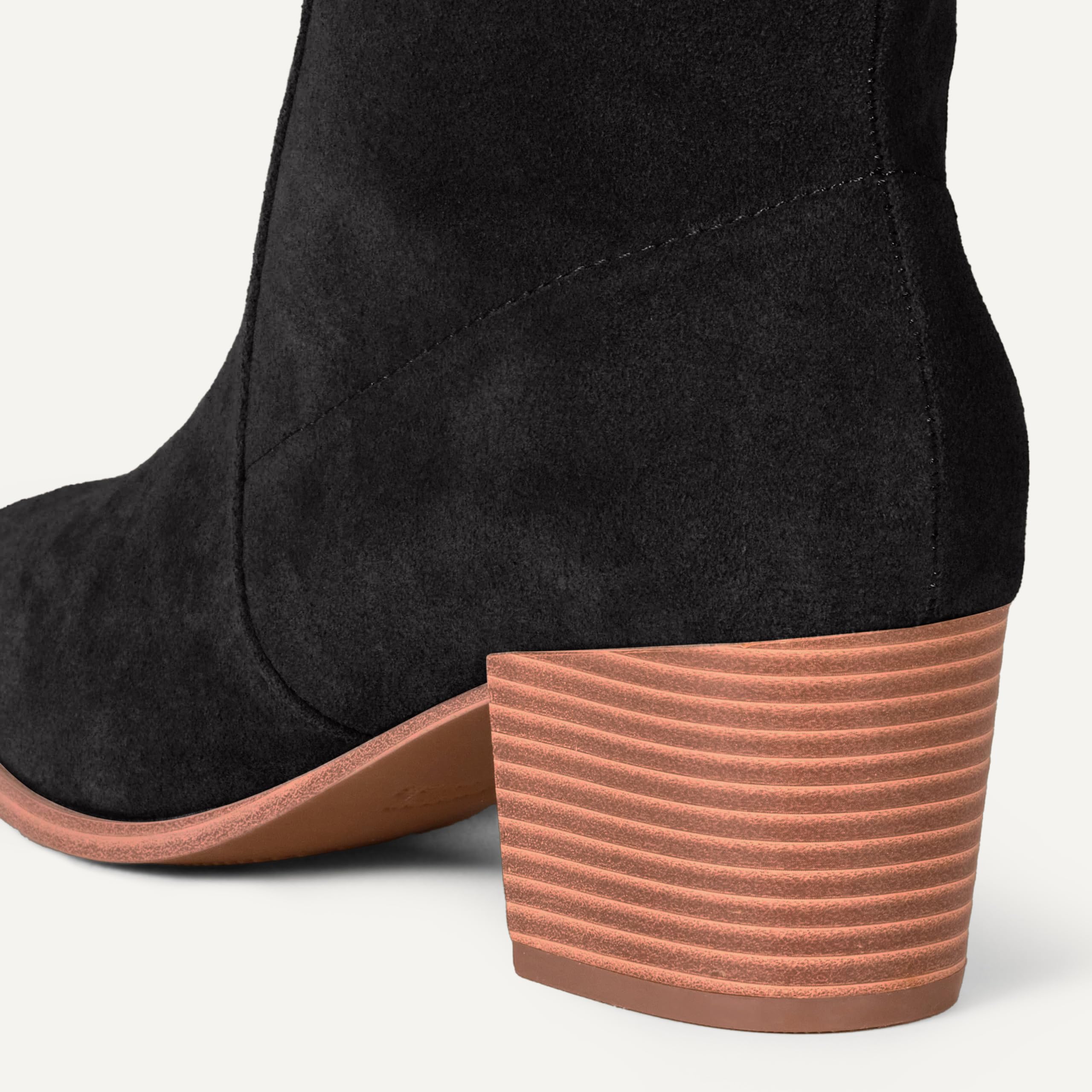 Amazon Essentials Donna Stivali Alti Con Tacco A Blocco
